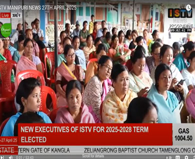 9 PM-ISTV MANIPURI NEWS 27TH APRIL 2025